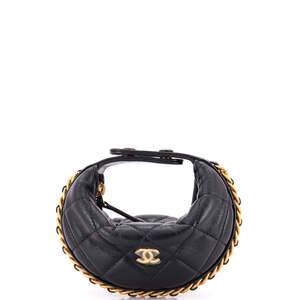 Chanel Extra Mini Chain Around Hobo Pouch